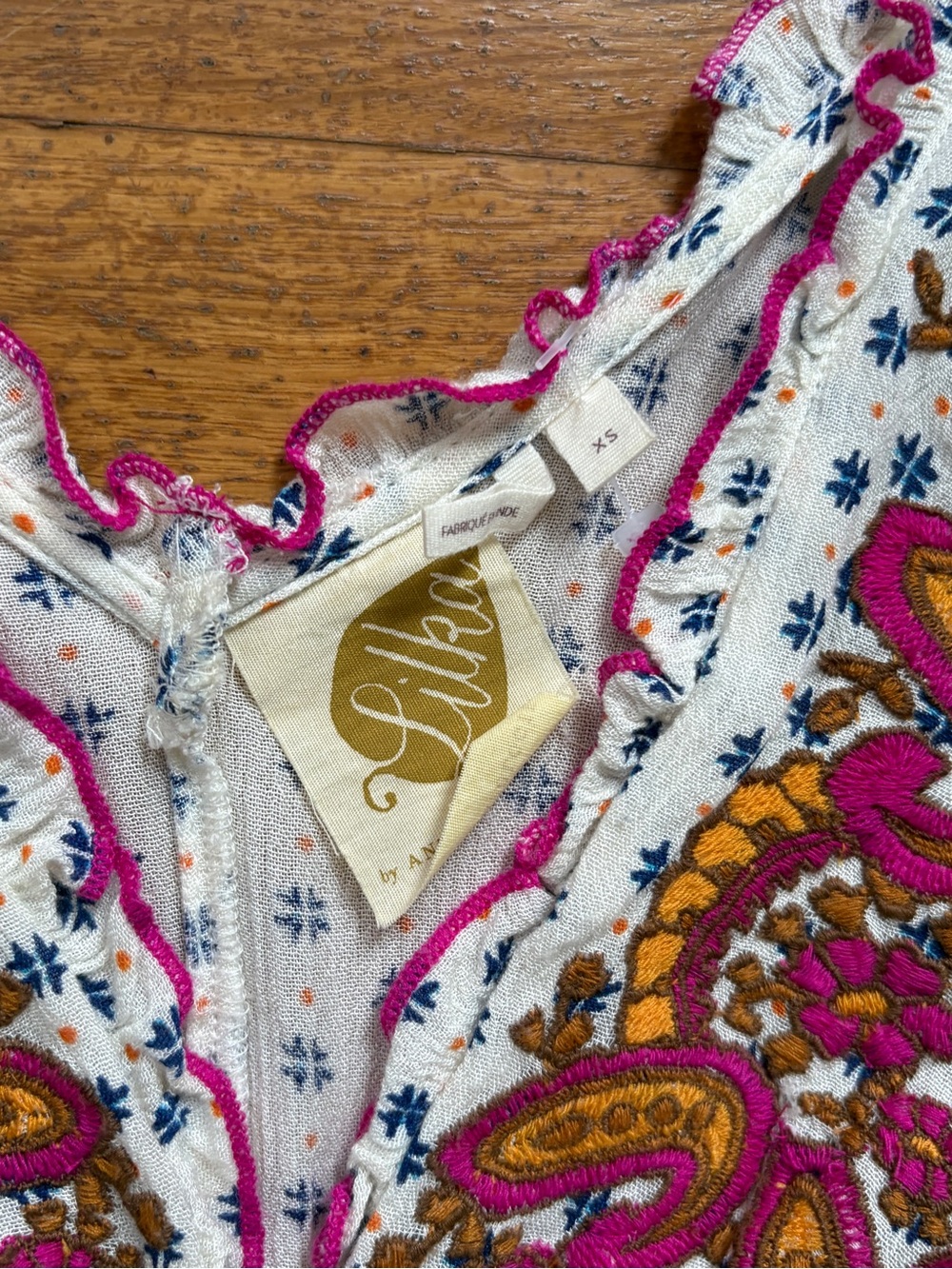 Lilka by Anthropologie Maggie Embroidered Dress XS - Picture 5 of 8